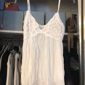 NWOT lacy and flowy tank top